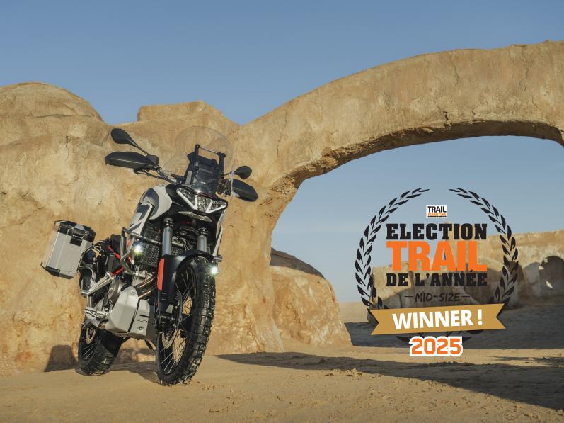 APRILIA TUAREG 660 ELUE TRAIL DE L’ANNEE EN CATEGORIE MIDSIZE